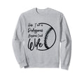 Baseball Coach Wife Professional Mom Sweatshirt - Novelty Apparel Unisex - T-Shirt, Sweatshirt, Hoodie
