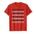 Louisville Kentucky Weathered T-Shirt - Streetwear Style Unisex - T-Shirt, Sweatshirt, Hoodie