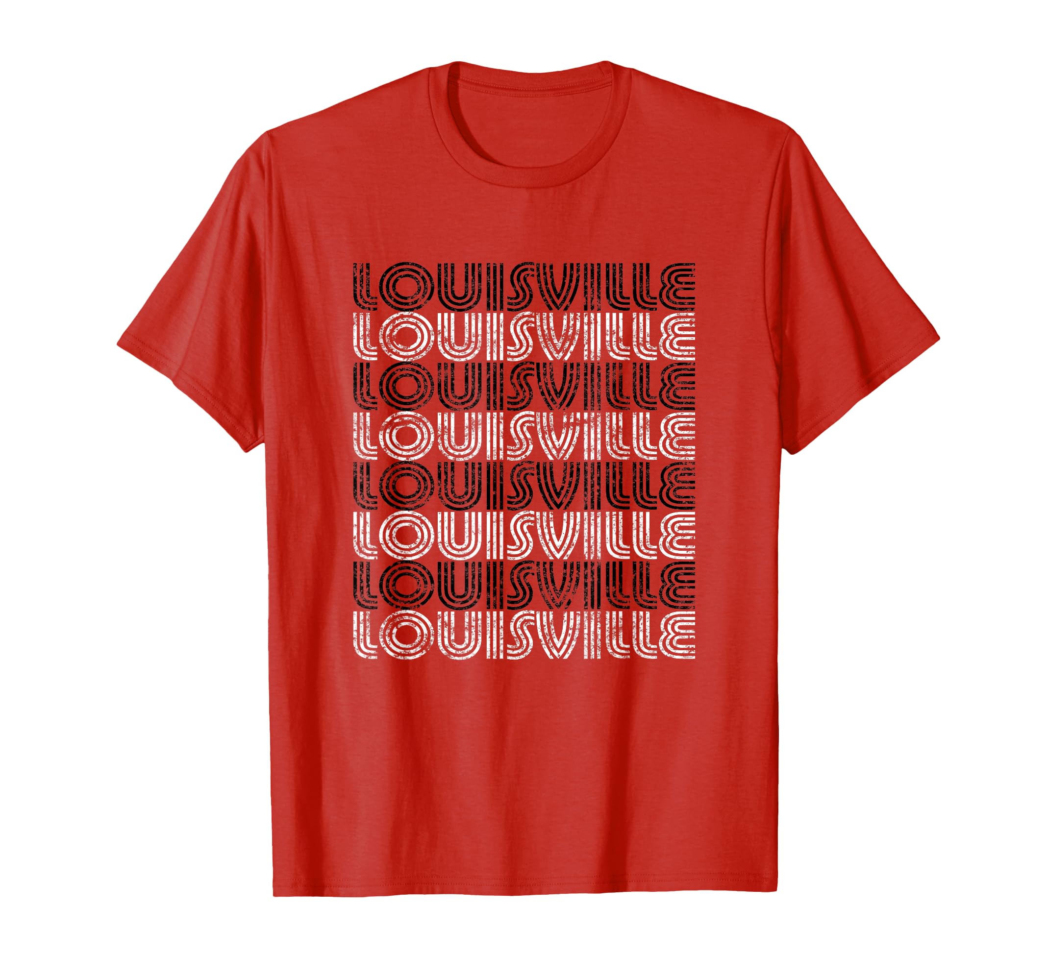 Louisville Kentucky Weathered T-Shirt - Streetwear Style Unisex - T-Shirt, Sweatshirt, Hoodie