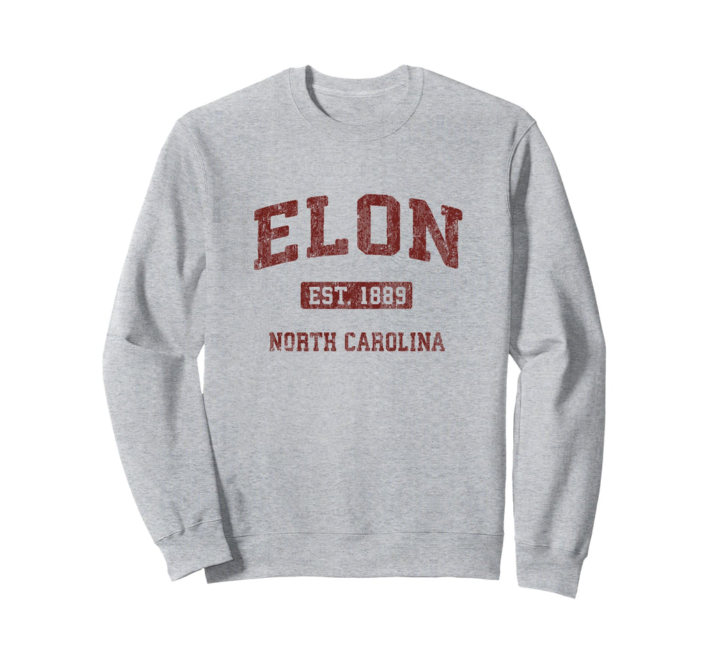 Elon North Carolina Nc Athletic Sweatshirt - Novelty Apparel Men Women - T-Shirt, Sweatshirt, Hoodie