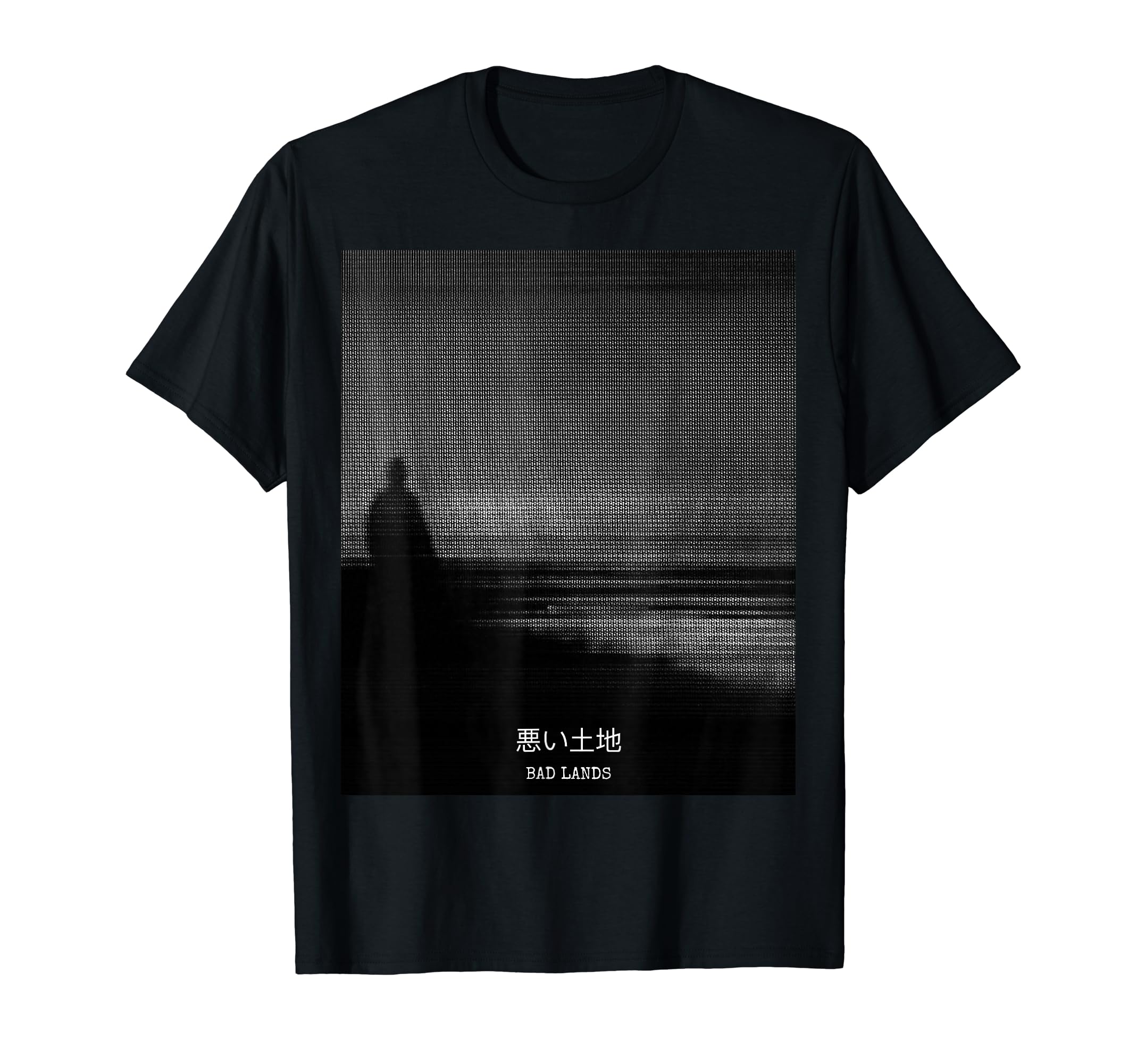 Bad Lands Vaporwave Aesthetic T-Shirt - Streetwear Style Unisex - T-Shirt, Sweatshirt, Hoodie