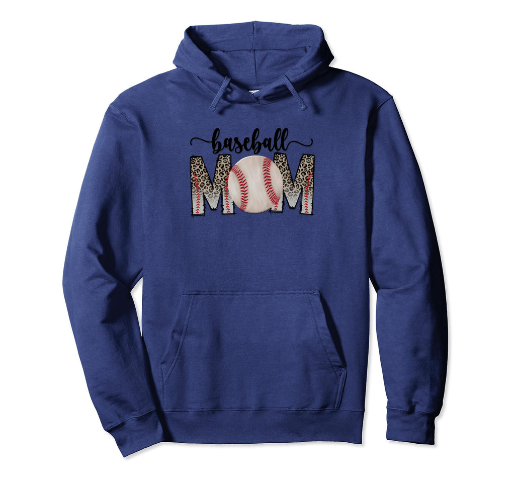 Mom Baseball Hoodie - Custom Art Print Unisex - T-Shirt, Sweatshirt, Hoodie