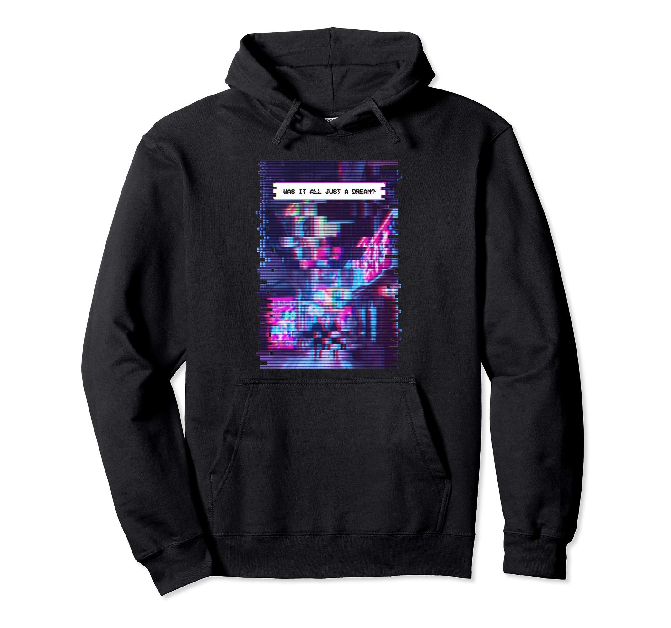 Vaporwave Aesthetic Anime Gift Hoodie - Fun Novelty Design Men Women - T-Shirt, Sweatshirt, Hoodie