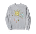 Celestial Sun Moon W Stars 90S Witch Sweatshirt - Minimalist Print Unisex - T-Shirt, Sweatshirt, Hoodie