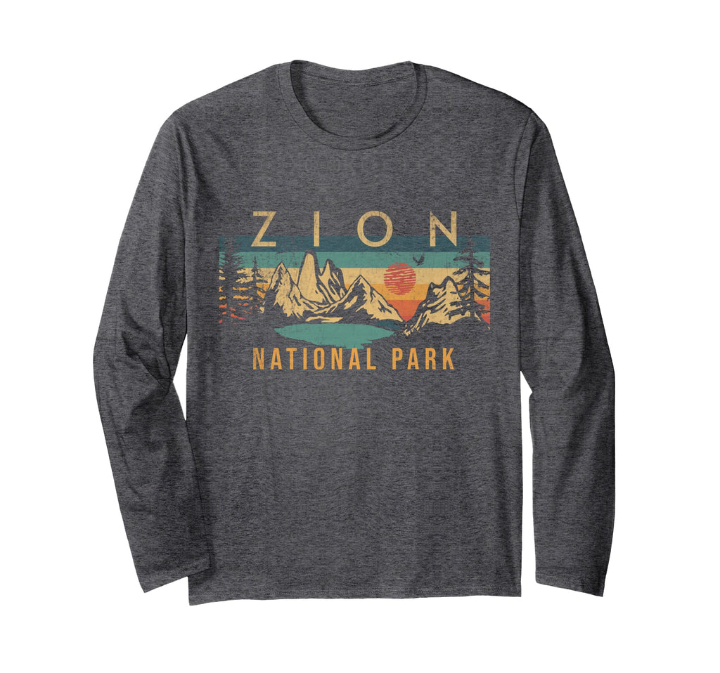 Zion National Park Utah Usa Outdoor Hoodie - Trendy Graphic Unisex - T-Shirt, Sweatshirt, Hoodie