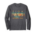Zion National Park Utah Usa Outdoor Hoodie - Trendy Graphic Unisex - T-Shirt, Sweatshirt, Hoodie