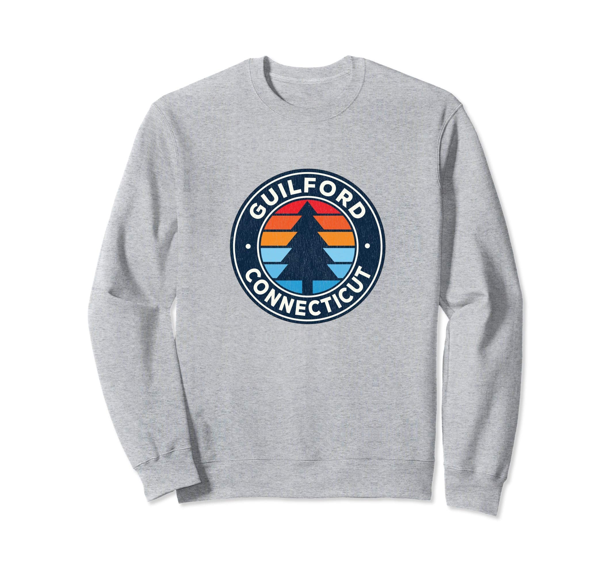 Guilford Connecticut Ct 70S Sweatshirt - Novelty Apparel Unisex - T-Shirt, Sweatshirt, Hoodie