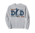 Best Dad Par Funny Baseball Dad Gift Sweatshirt - Graphic Print for Adults - T-Shirt, Sweatshirt, Hoodie