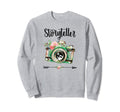 Storyteller Photographer Camera Sweatshirt - Novelty Apparel for Adults - T-Shirt, Sweatshirt, Hoodie