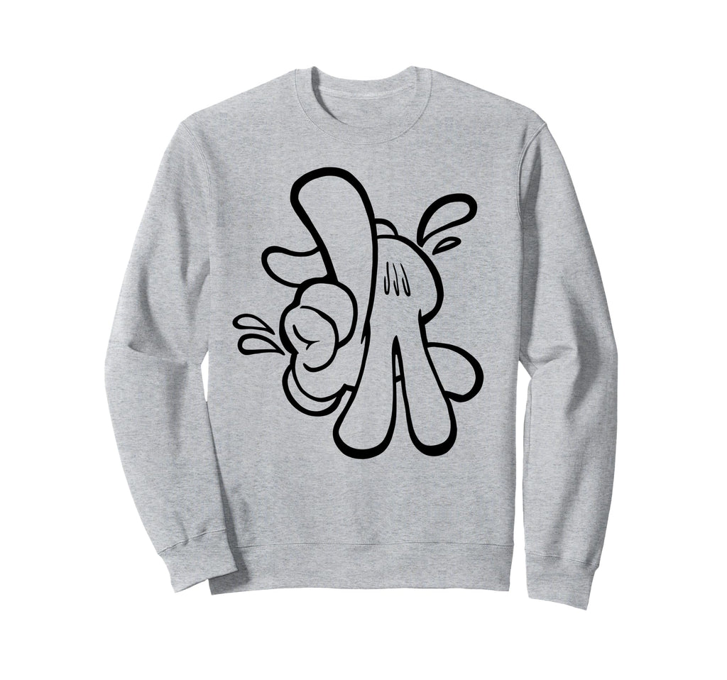 Los Angeles Hand Sign Chicano Sweatshirt - Graphic Print for Adults - T-Shirt, Sweatshirt, Hoodie