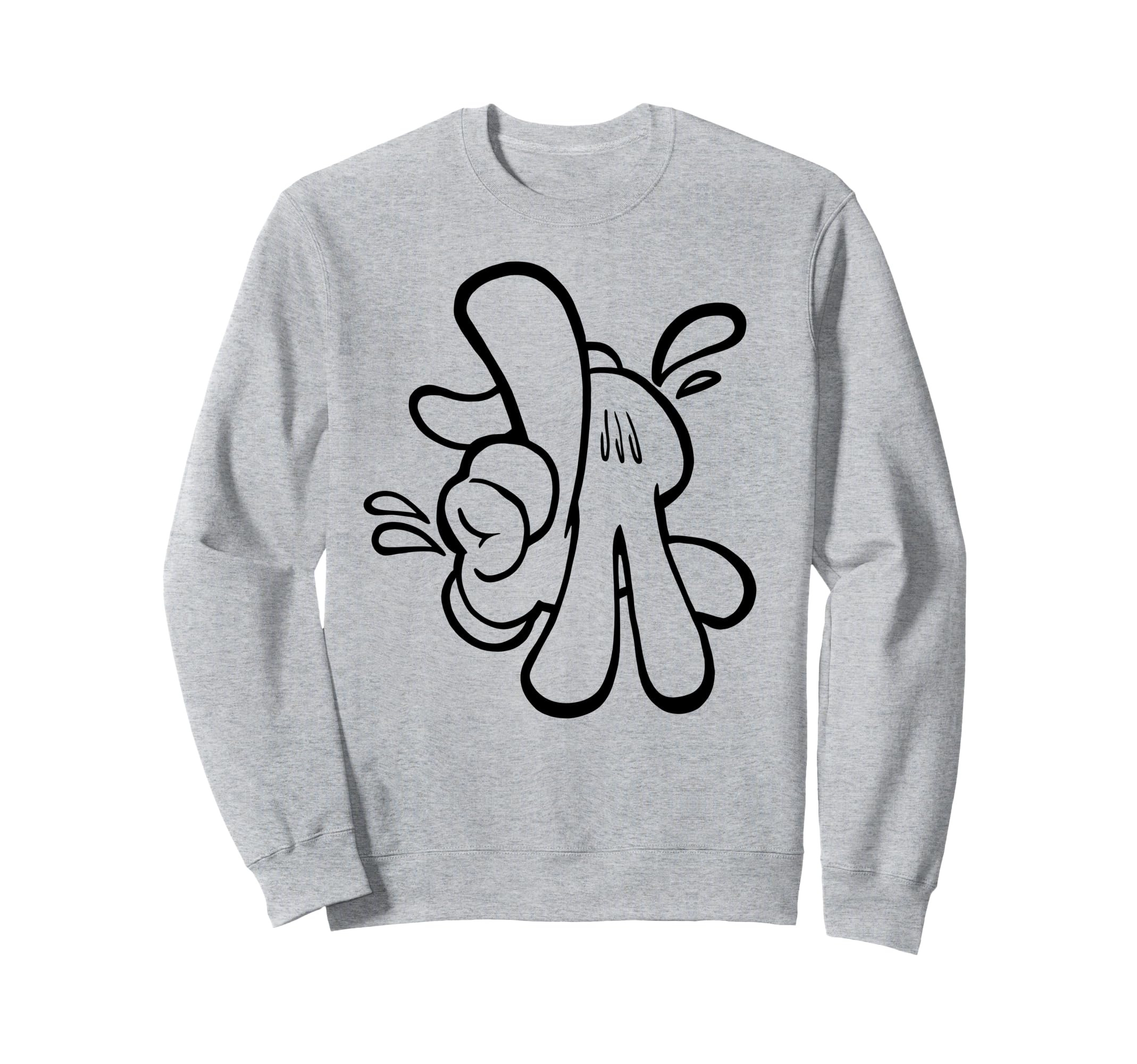 Los Angeles Hand Sign Chicano Sweatshirt - Graphic Print for Adults - T-Shirt, Sweatshirt, Hoodie