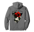 Y2K Back Streetwear Rose Hoodie - Streetwear Style Unisex - T-Shirt, Sweatshirt, Hoodie
