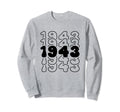 81 Year Old Groovy 81St Birthday Sweatshirt - Unique Graphic Men Women - T-Shirt, Sweatshirt, Hoodie