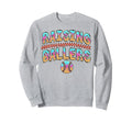 Raising Baller Mom Both Baseball Sweatshirt - Aesthetic Graphic Men Women - T-Shirt, Sweatshirt, Hoodie