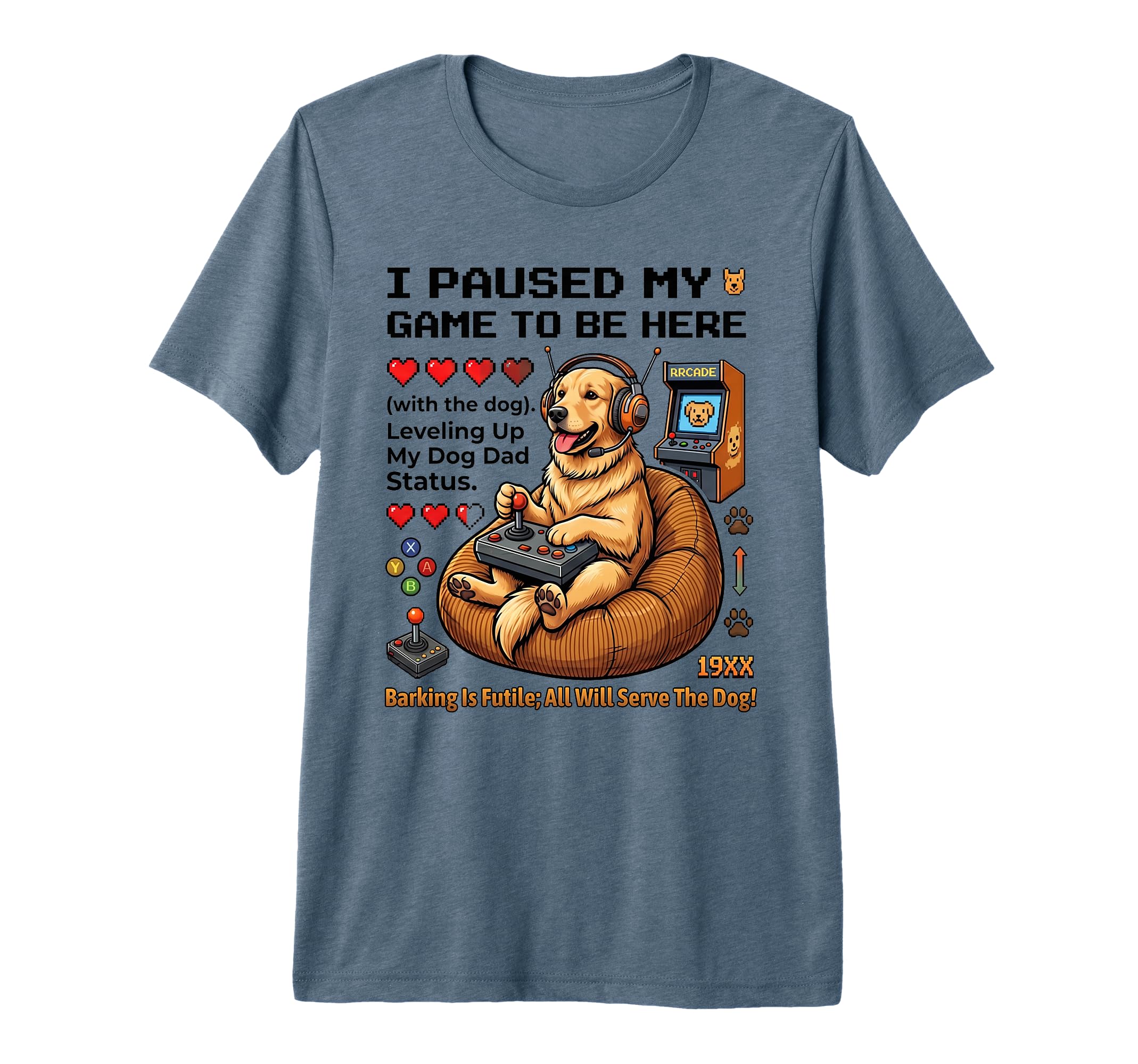 Mens Leveling Up I Paused My Game T-Shirt - Novelty Apparel Unisex - T-Shirt, Sweatshirt, Hoodie