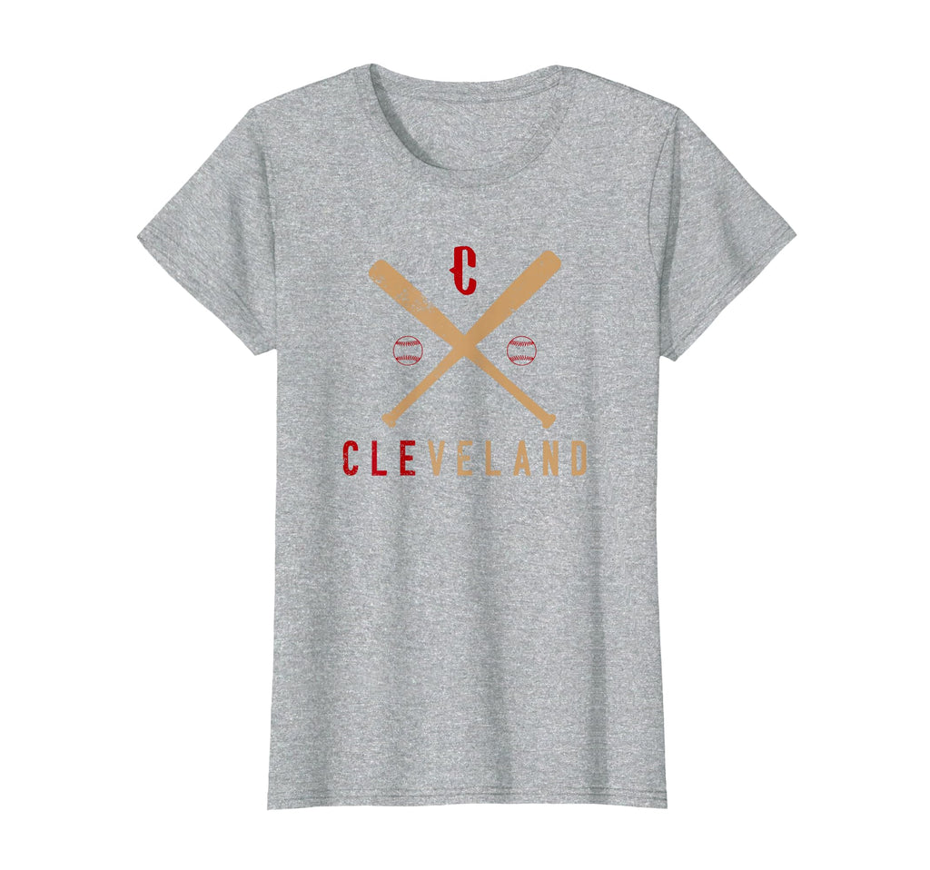 Cleveland Cle Baseball Distressed T-Shirt - Minimalist Print Unisex - T-Shirt, Sweatshirt, Hoodie