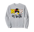 Mom Both Baseball Softball Baseball Hoodie - Aesthetic Graphic Unisex - T-Shirt, Sweatshirt, Hoodie