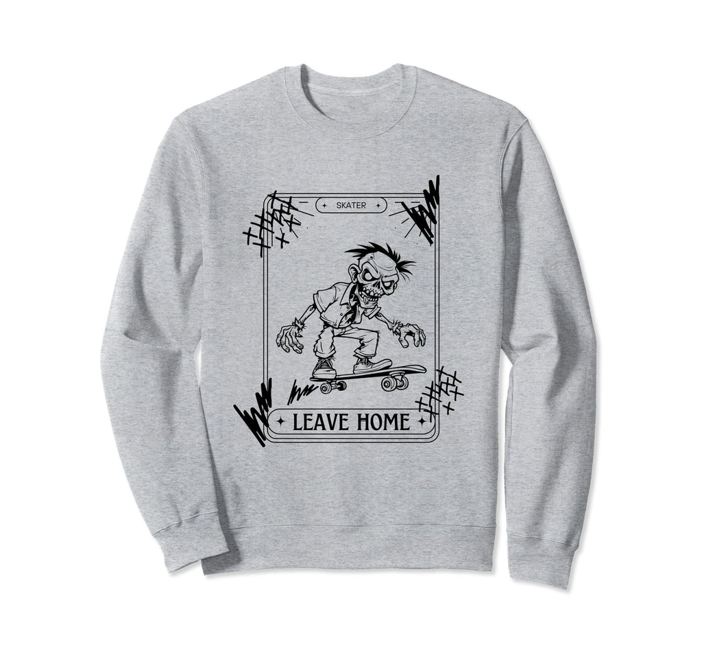 90S Grunge Skateboard Punk Rocker Sweatshirt - Casual Everyday Wear Unisex - T-Shirt, Sweatshirt, Hoodie