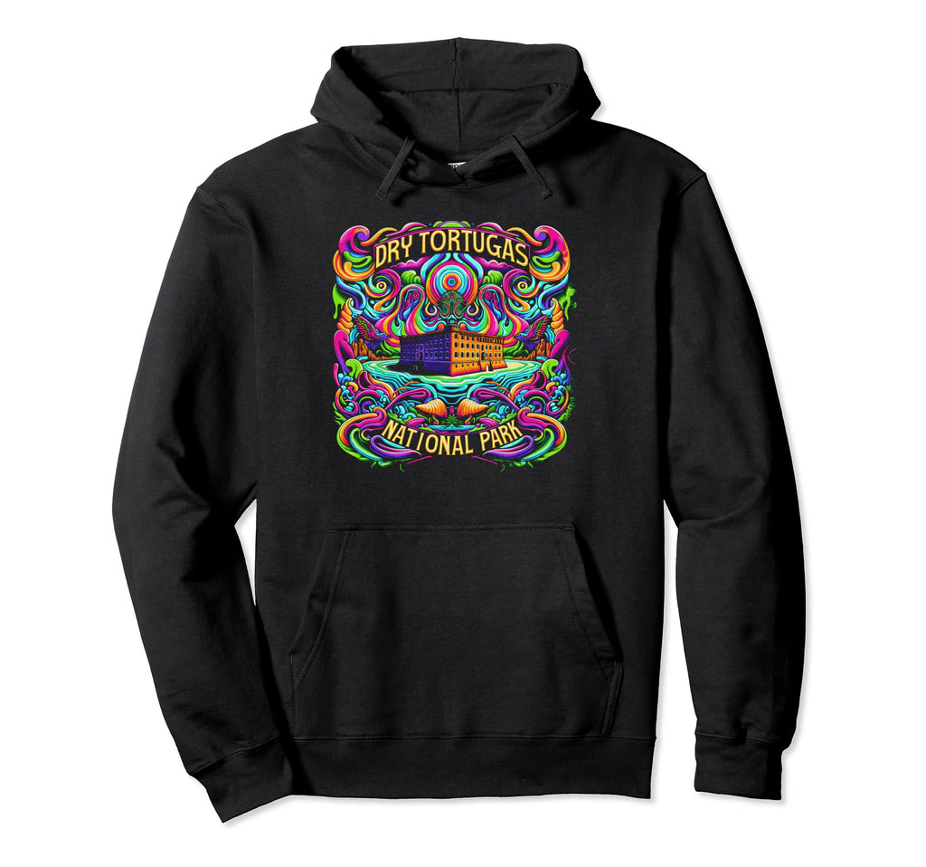 Dry Tortugas National Park 60S Hoodie - Novelty Apparel Men Women - T-Shirt, Sweatshirt, Hoodie