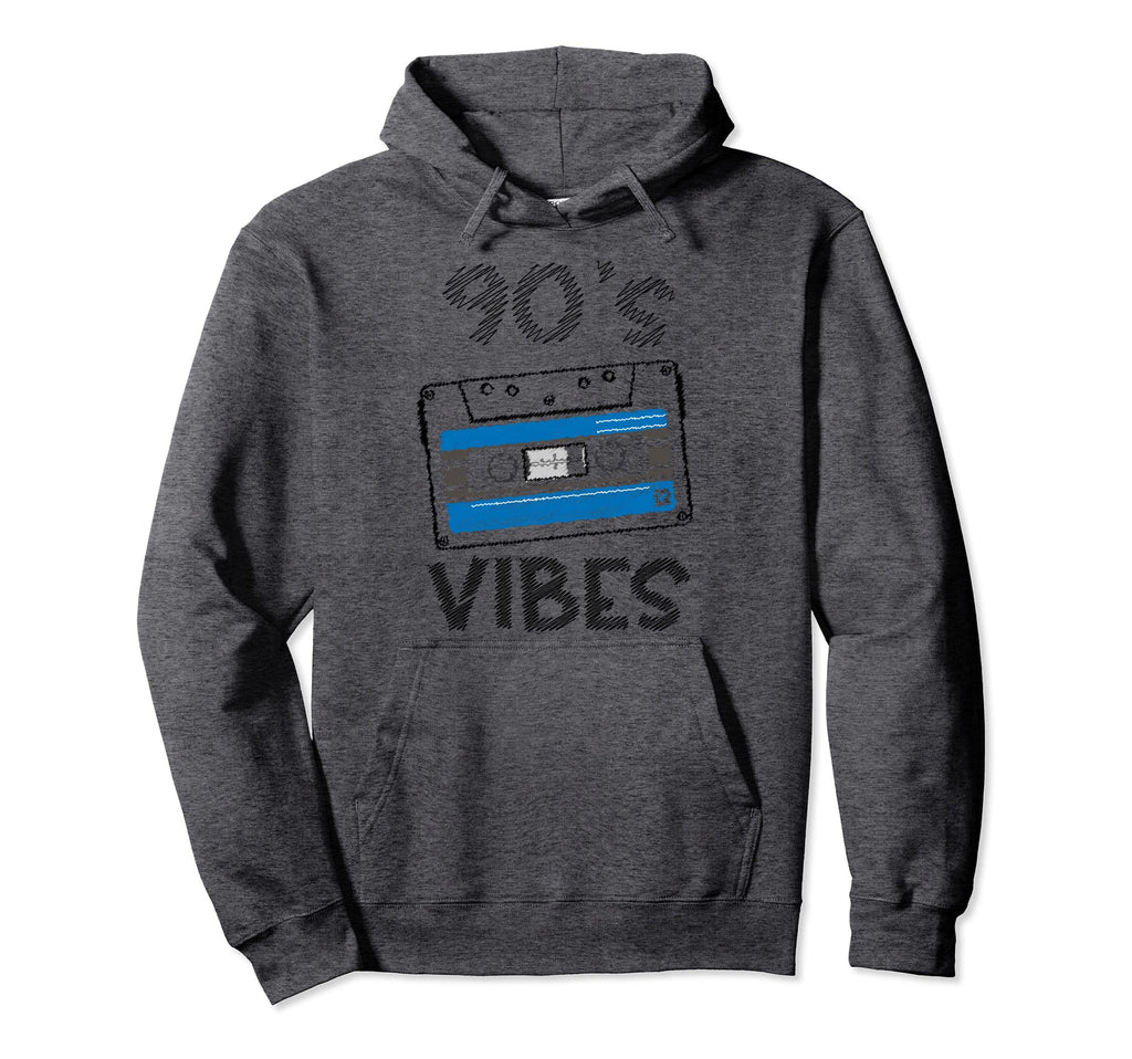 Funny 90S Vibe Party Compact Hoodie - Casual Everyday Wear Men Women - T-Shirt, Sweatshirt, Hoodie