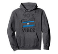 Funny 90S Vibe Party Compact Hoodie - Casual Everyday Wear Men Women - T-Shirt, Sweatshirt, Hoodie
