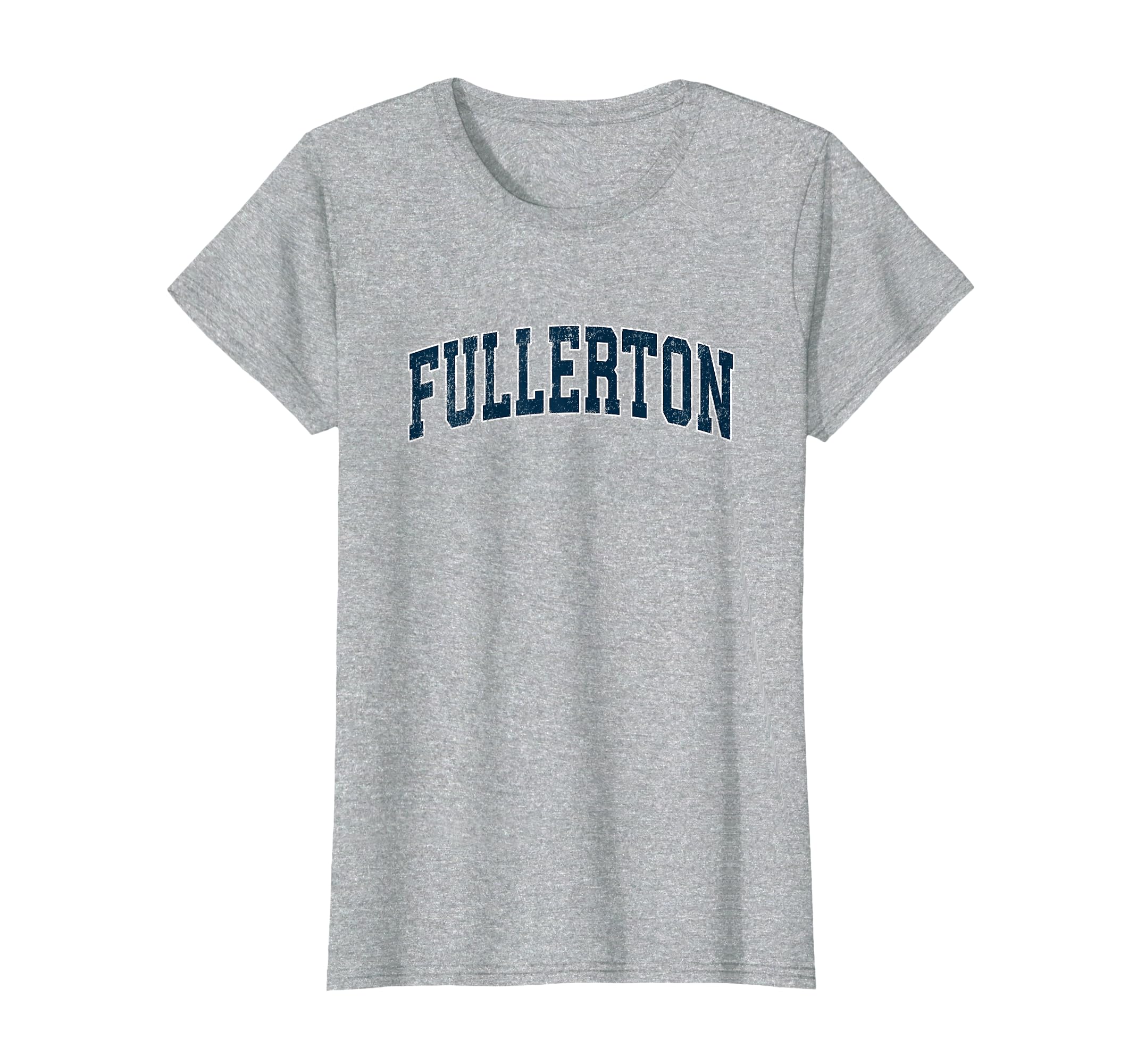 Fullerton California Ca Varsity T-Shirt - Aesthetic Graphic for Adults - T-Shirt, Sweatshirt, Hoodie