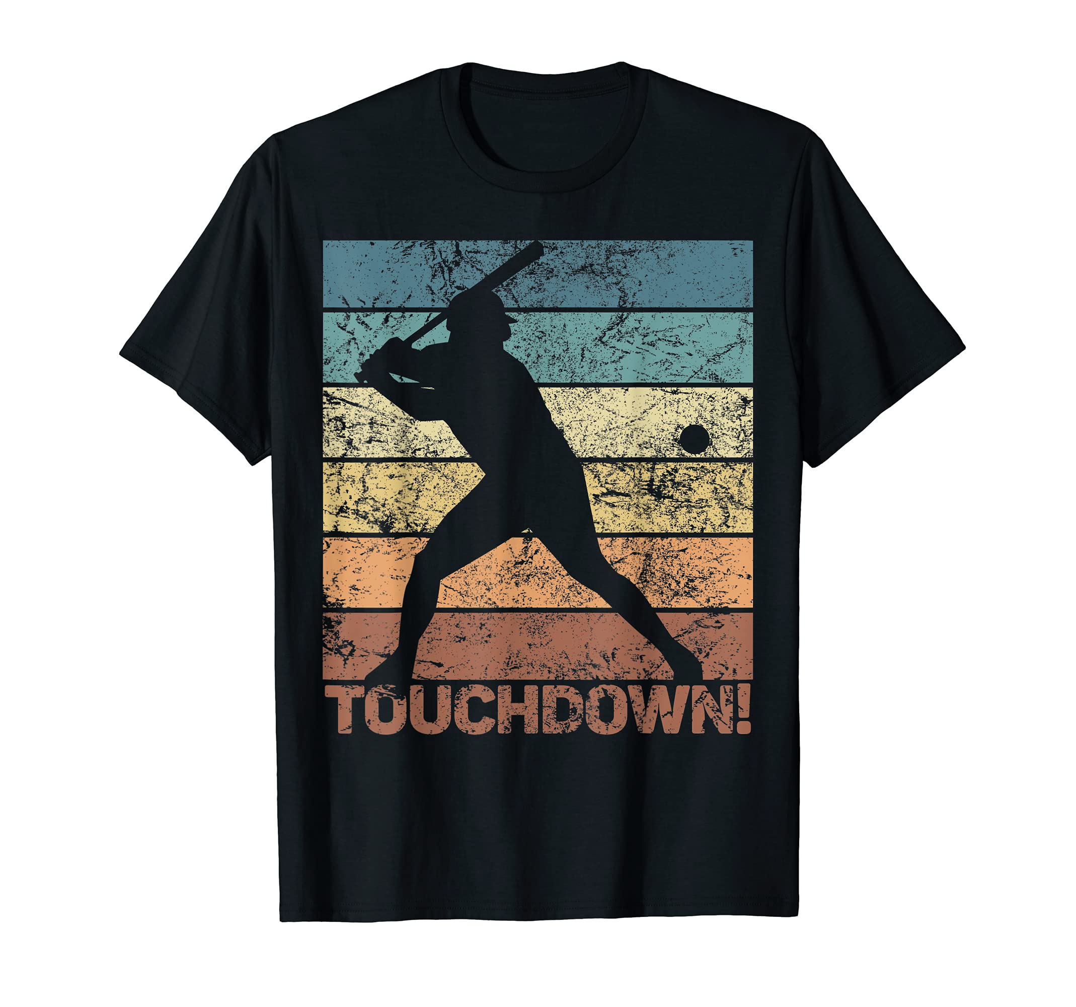 Baseball Touchdown Player Softball T-Shirt - Streetwear Style Men Women - T-Shirt, Sweatshirt, Hoodie