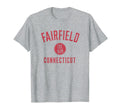 Fairfield Connecticut Varsity T-Shirt - Aesthetic Graphic Men Women - T-Shirt, Sweatshirt, Hoodie