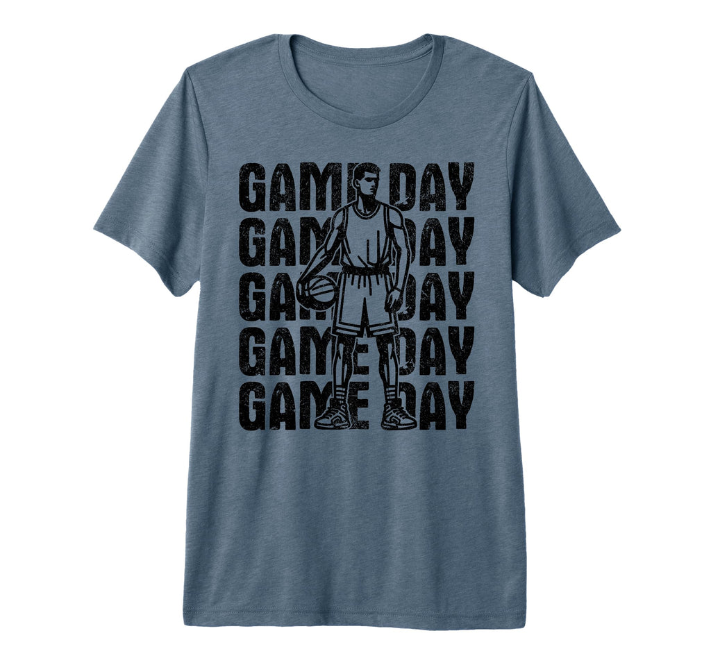 Game Day Basketball Basketball Mom T-Shirt - Minimalist Print for Adults - T-Shirt, Sweatshirt, Hoodie