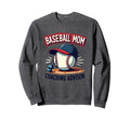 Baseball Mom Coaching Advisor Sweatshirt - Minimalist Print Men Women - T-Shirt, Sweatshirt, Hoodie