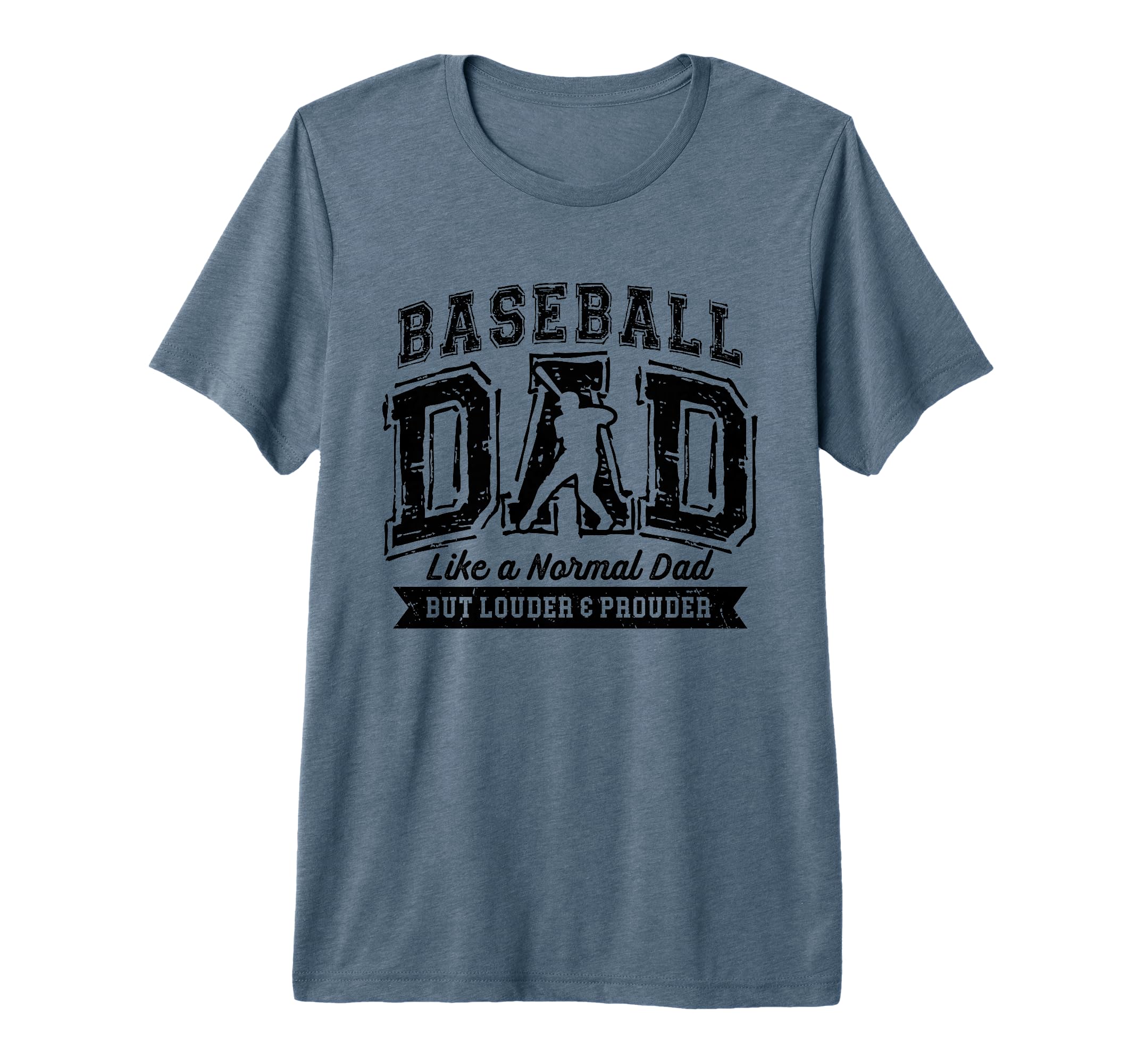 Mens Baseball Dad Like Normal Dad Proud T-Shirt - Novelty Apparel Unisex - T-Shirt, Sweatshirt, Hoodie