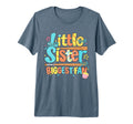 Funny Little Sister Biggest Fan Bow T-Shirt - Trendy Graphic Men Women - T-Shirt, Sweatshirt, Hoodie