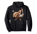 Turkey Baseball Thanksgiving Hoodie - Casual Everyday Wear for Adults - T-Shirt, Sweatshirt, Hoodie
