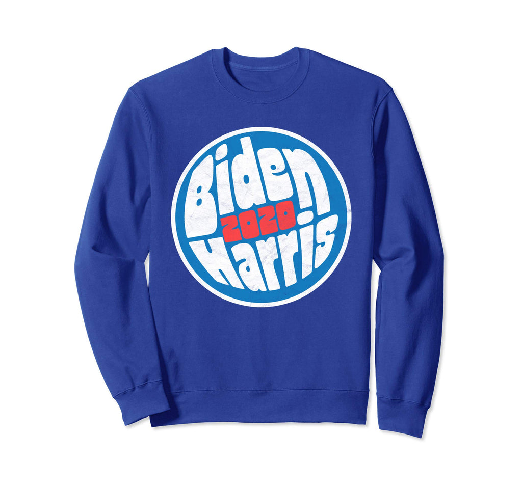 Biden Harris 2020 70S Distressed Sweatshirt - Aesthetic Graphic Unisex - T-Shirt, Sweatshirt, Hoodie