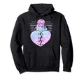 Kowai Broken Heart Occult Vaporwave Hoodie - Aesthetic Graphic for Adults - T-Shirt, Sweatshirt, Hoodie