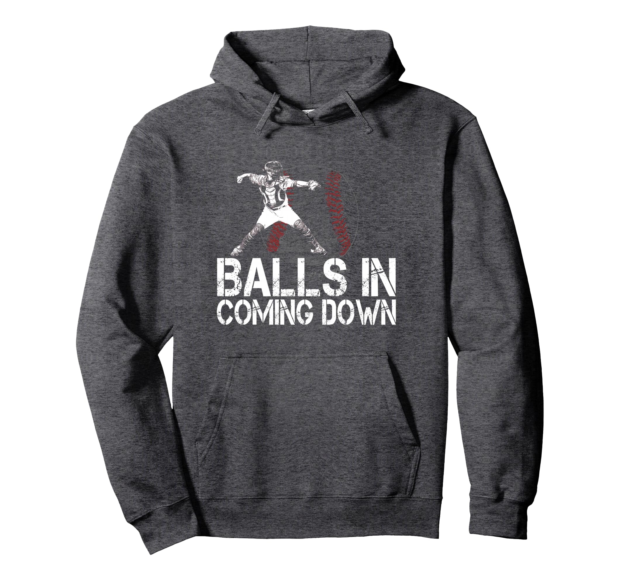 Baseball Catcher Softball Catcher Hoodie - Custom Art Print for Adults - T-Shirt, Sweatshirt, Hoodie