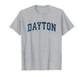 Dayton Ohio Oh Varsity Sports Navy T-Shirt - Aesthetic Graphic for Adults - T-Shirt, Sweatshirt, Hoodie