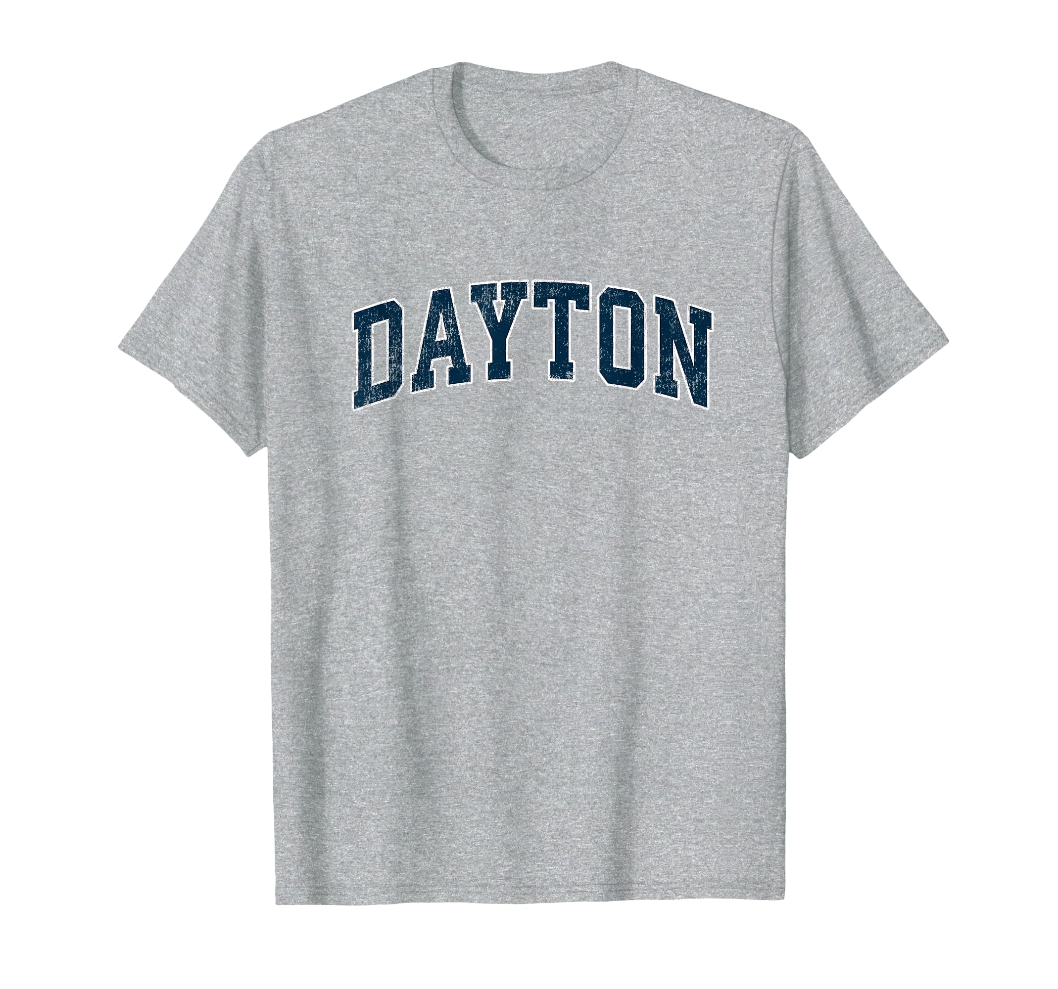 Dayton Ohio Oh Varsity Sports Navy T-Shirt - Aesthetic Graphic for Adults - T-Shirt, Sweatshirt, Hoodie