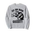 Go Now Git Cowboy Opossum Country Sweatshirt - Unique Graphic Men Women - T-Shirt, Sweatshirt, Hoodie