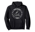 This Is How I Roll Roller Skates 70S Hoodie - Graphic Print Unisex - T-Shirt, Sweatshirt, Hoodie