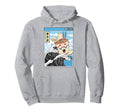 Instant Ramen Noodles Surfing Japanese Hoodie - Unique Graphic for Adults - T-Shirt, Sweatshirt, Hoodie