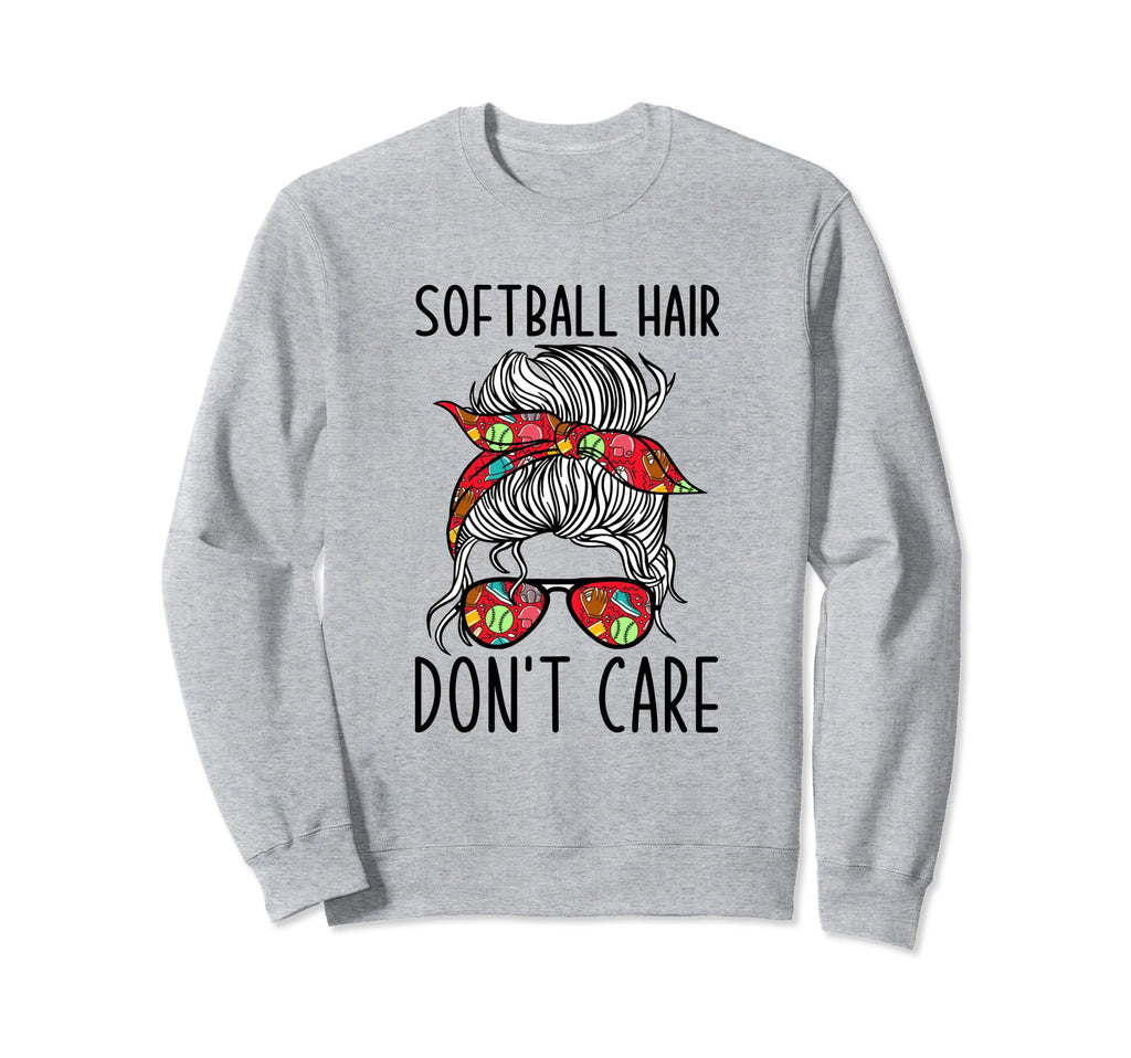Softball Player Team Baseball Sweatshirt - Fun Novelty Design Unisex - T-Shirt, Sweatshirt, Hoodie