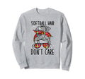 Softball Player Team Baseball Sweatshirt - Fun Novelty Design Unisex - T-Shirt, Sweatshirt, Hoodie