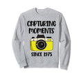 Photographer Birthday Capturing Sweatshirt - Minimalist Print Unisex - T-Shirt, Sweatshirt, Hoodie