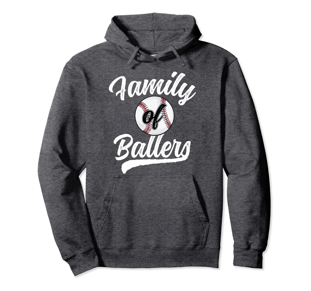 Matching Family Baseball Softball Hoodie - Fun Novelty Design Unisex - T-Shirt, Sweatshirt, Hoodie