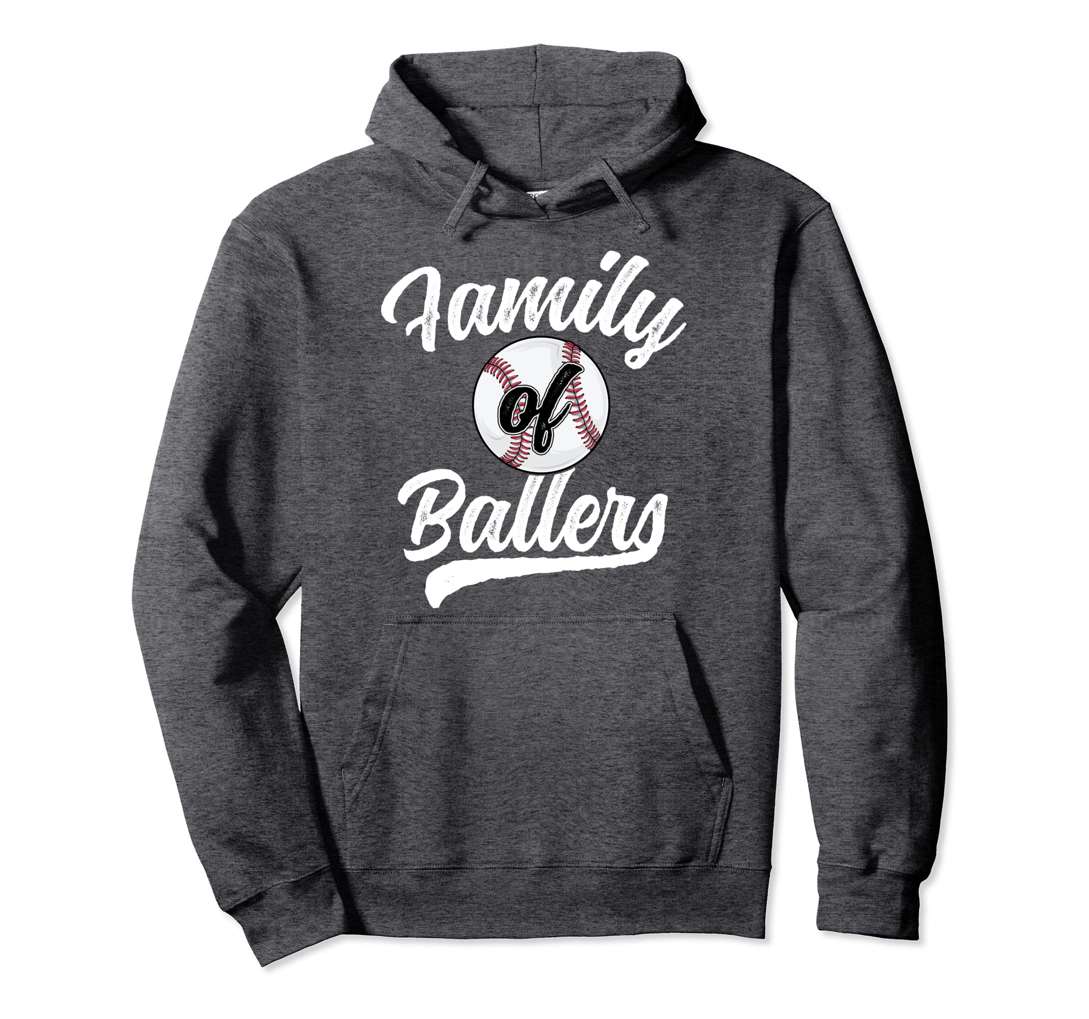 Matching Family Baseball Softball Hoodie - Fun Novelty Design Unisex - T-Shirt, Sweatshirt, Hoodie
