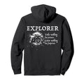 Lost Places Urban Explorer Photographer Hoodie - Minimalist Print Unisex - T-Shirt, Sweatshirt, Hoodie