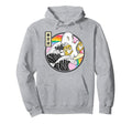 Surfing Ghost Banana Milk Cartons Hoodie - Fun Novelty Design Men Women - T-Shirt, Sweatshirt, Hoodie