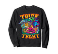 Super Acid Trip Psychedelic 60S 70S Sweatshirt - Graphic Print Unisex - T-Shirt, Sweatshirt, Hoodie