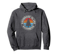 Bainbridge Island Washington Wa 70S Hoodie - Minimalist Print for Adults - T-Shirt, Sweatshirt, Hoodie